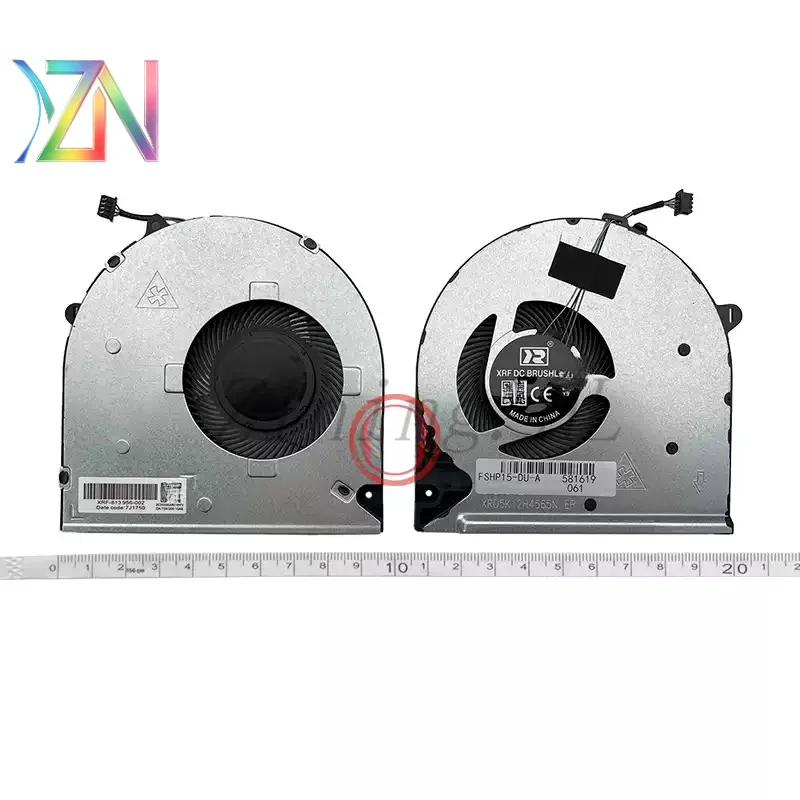 For HP 15-DU/DW/DY 15S-DY/GR/DR fan TPN-C139 C151 250 G8 G9