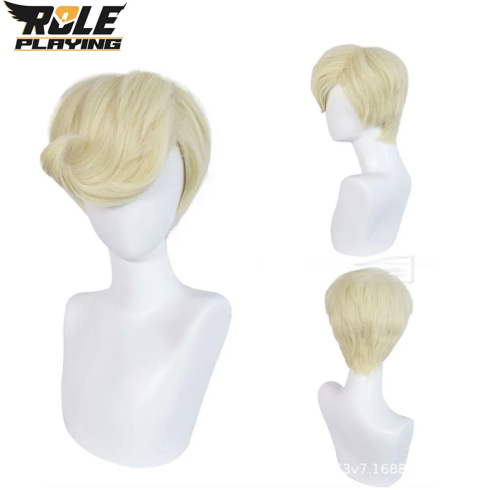 

Парик для косплея St. Peter, волосы, мультфильм, аниме, адский отель, маскировочные парики, головные уборы, реквизит для мужчин, взрослых, Хэллоуин, карнавальный подарок на вечеринку