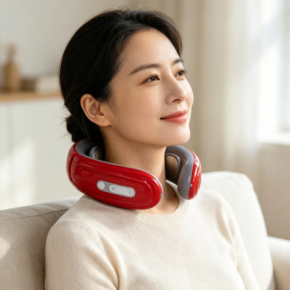 Smart Home Wellness - Умный массажер для шеи Ems для