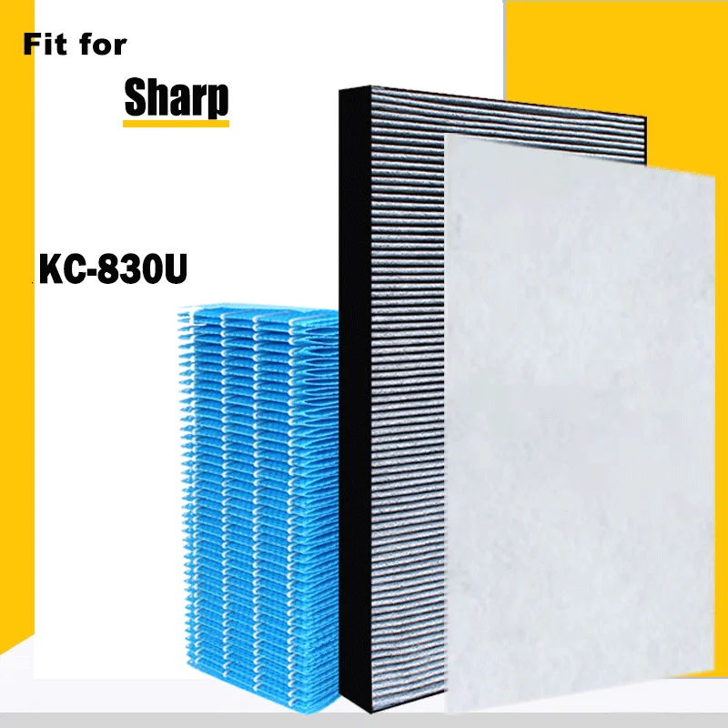 Replacement Hepa Deodorizing Humidifying Filter FZ-P30SFU FZ-P30MFU for SHARP Air Purifier KC-830U