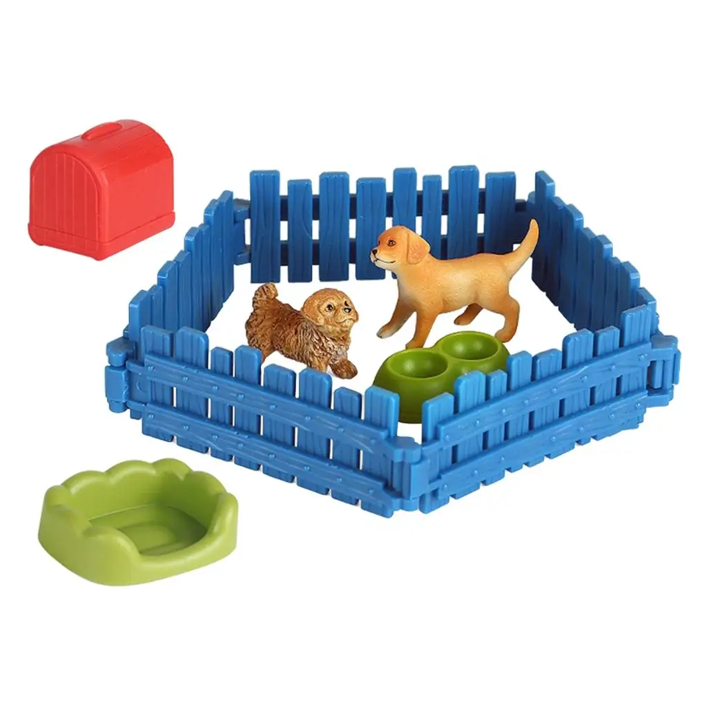 Farm Animal Figures Gift Toys Set, Farm Animals Playset Includes Farmer Accessories, Birthday Gift Children