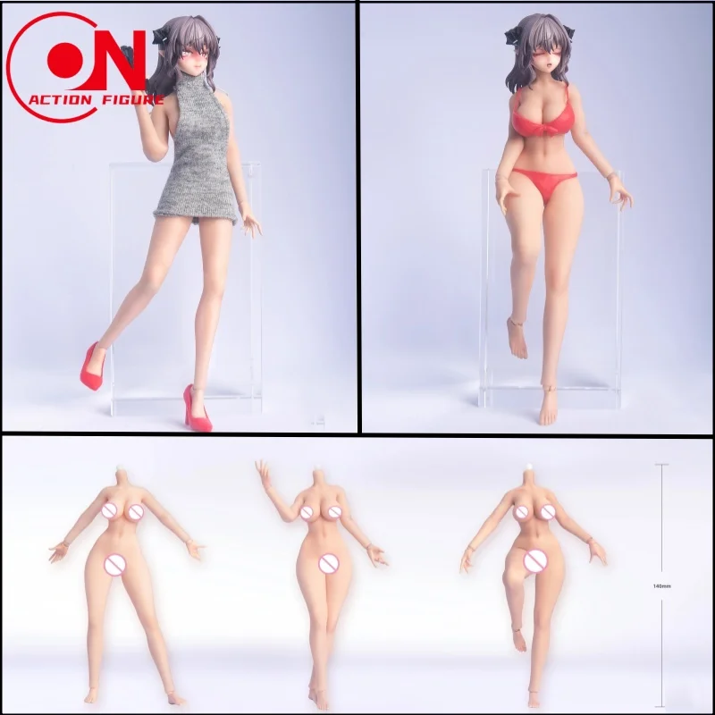 

OCTPLY WG12001 WG12002 1/12 Женский обычный и аниме платиновый силиконовый корпус 6 дюймов супер-гибкий корпус фигурки