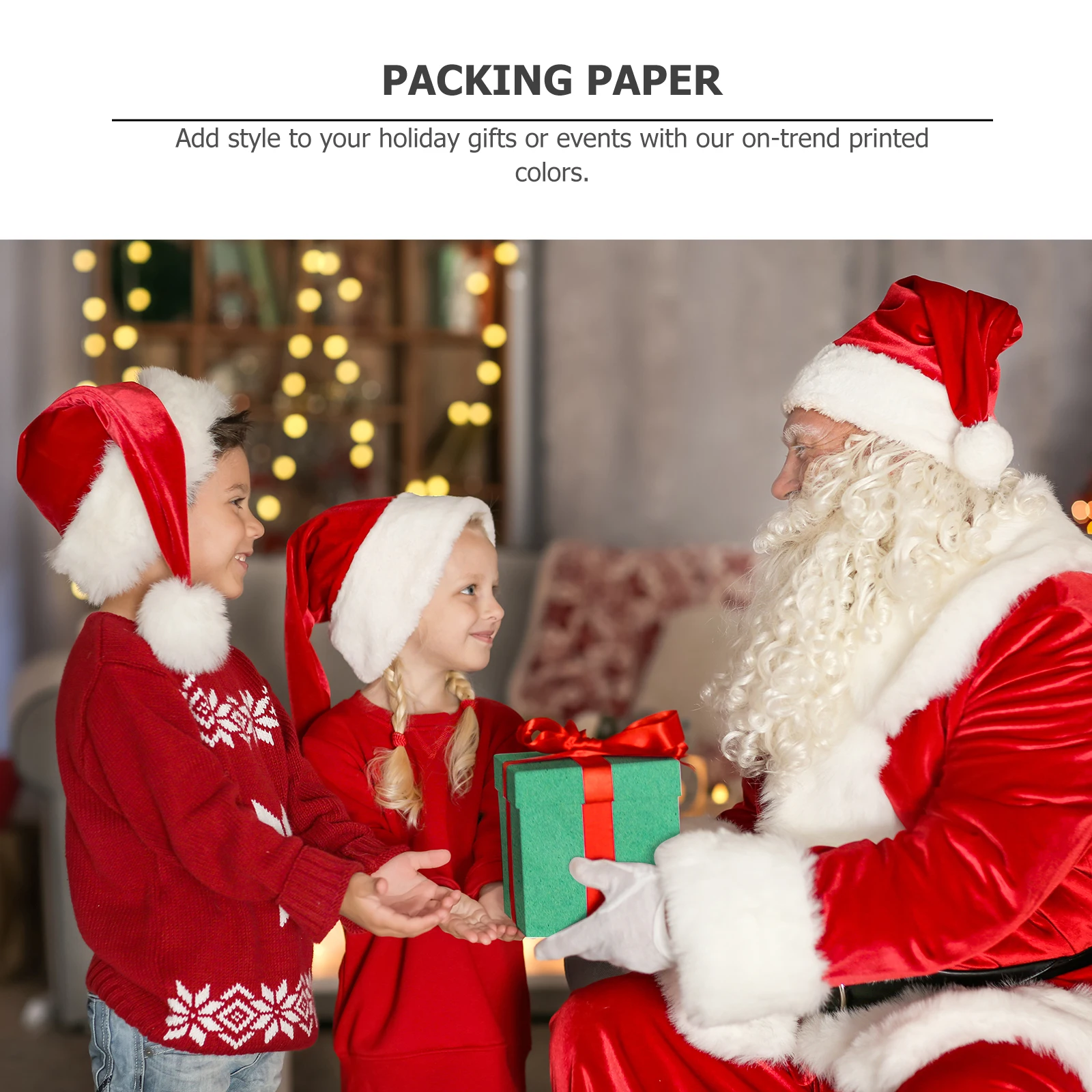 

30pcs Tissue Paper For Gift Wrapping Christmas Wedding Party Decorations Craft Diy Packaging Sheets Thin Page Paper