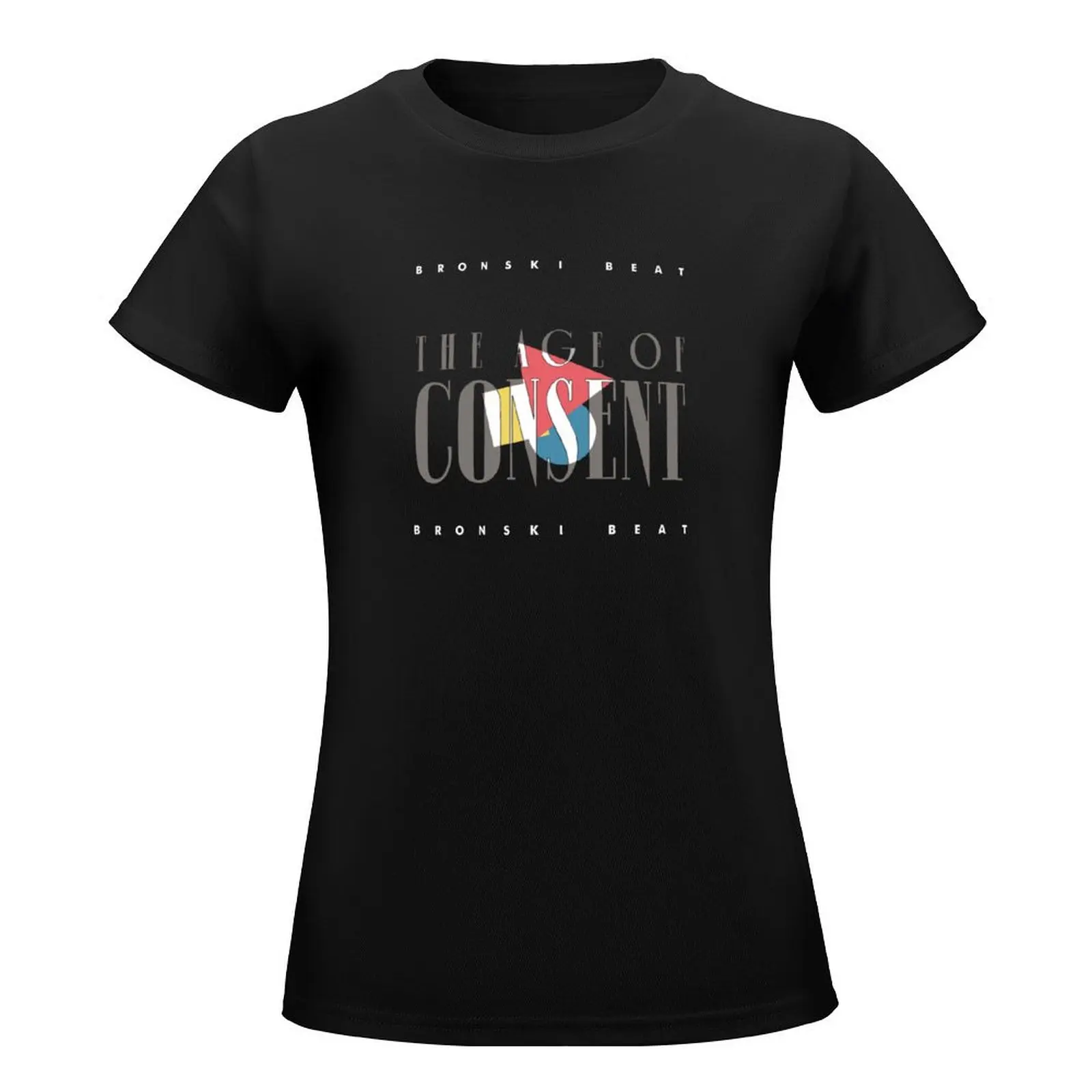 The Age of Consent T-Shirt aesthetic clothes funny tops Blouse cropped t shirts for Women