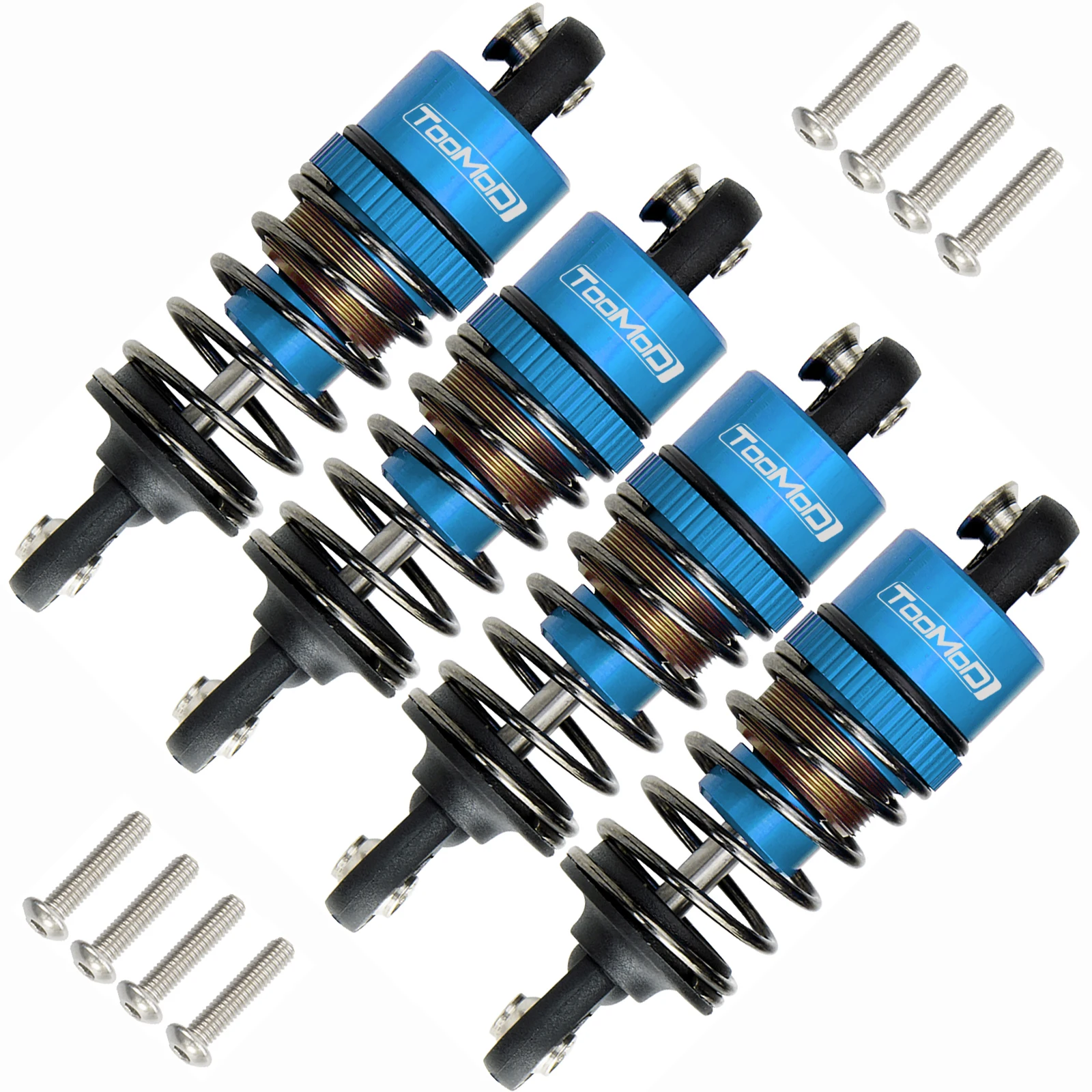 1/10 RC Oliegevulde Schokdemperkit voor ARMMR HSP LosiTamiya TT02 TT01 WR-02 M05 M06 TA05 On Road Auto Drift Auto Upgrade Onderdelen