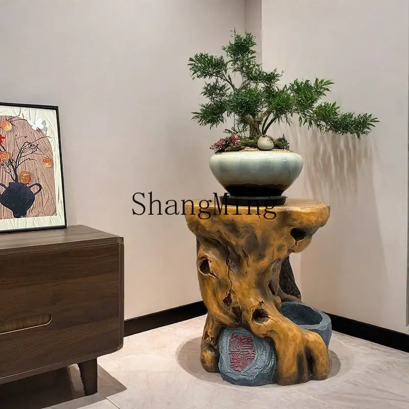 CL flower indoor household living room Chinese flower pot rack floor  balcony succulent green plant dill