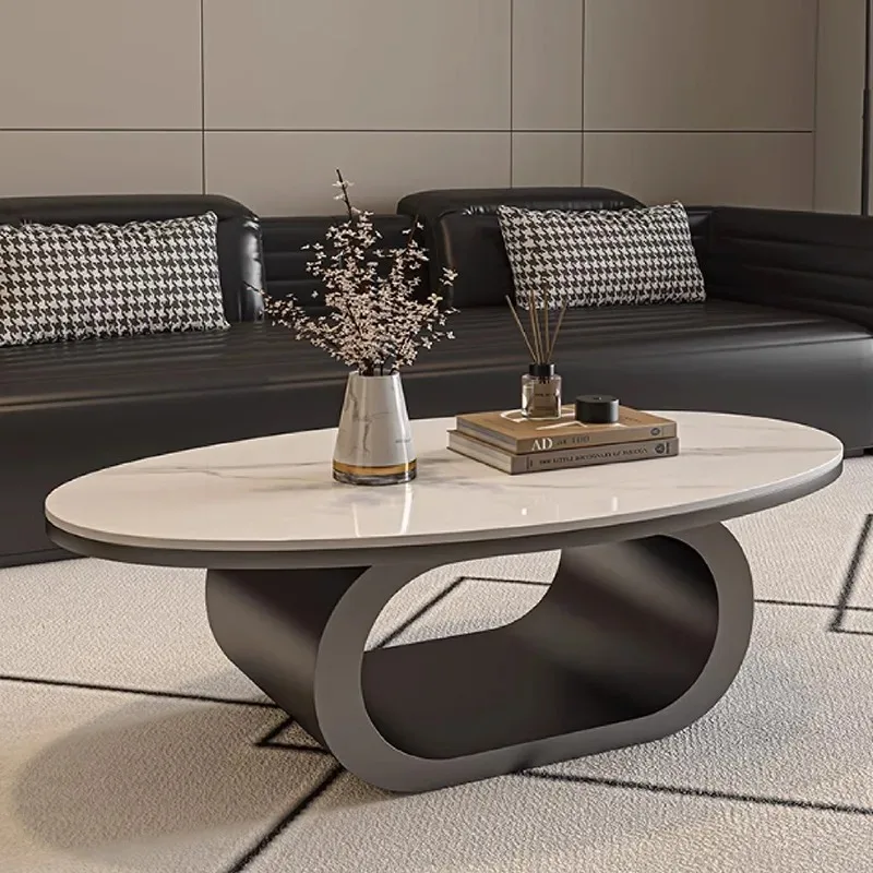 Nordic Retro Coffee Table Vintage Bauhaus Minimalist Nesting Side Table Storage Space Marble Coutchtisch Living Room Furniture
