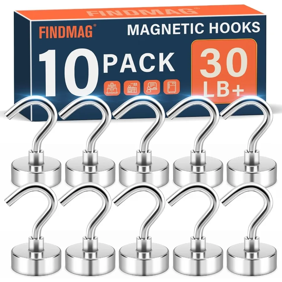 Magnetic Hooks 30Lb…