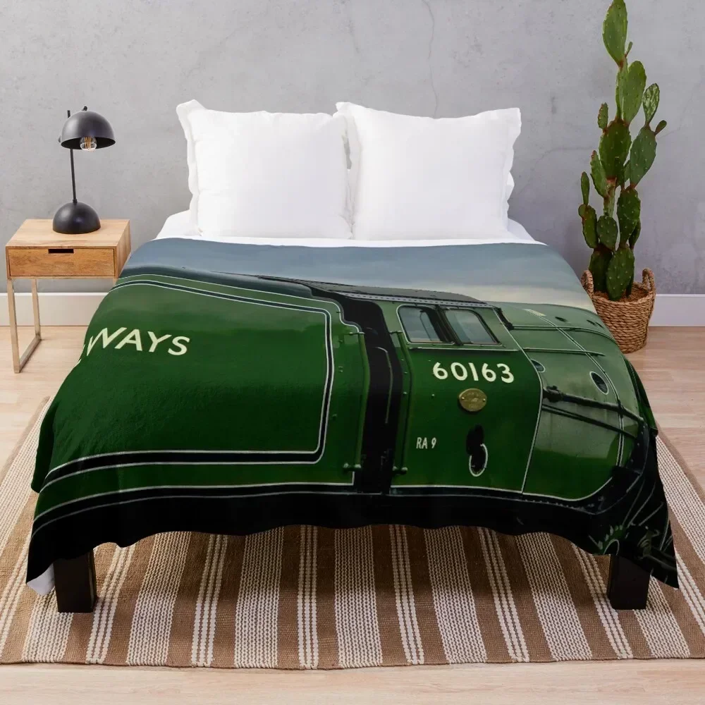 

Tornado 61063 Steam Locomotive Throw Blanket blankets ands Sofas Blankets Luxury Brand Bed Blankets