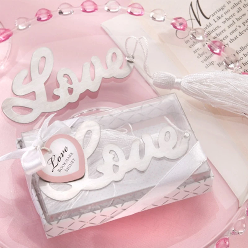 Novel Love Letters Hollow Design Wedding Gifts Party Metal Decor