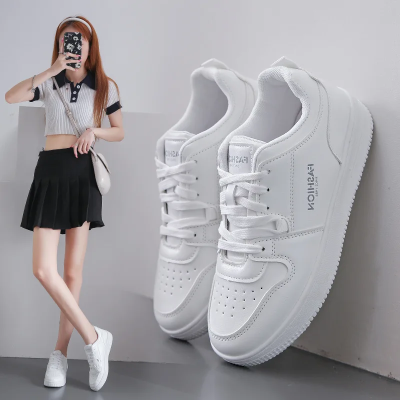 2023 novos tênis femininos moda respirável sapatos casuais feminino fundo grosso tênis lazer calçados zapatos de mujer