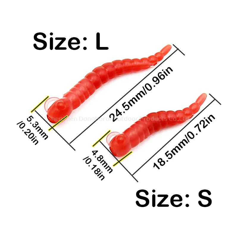 20 Stück Karpfenangel-Zubehör: Rote Wurmmarkierer, Haken-Kickers, D-Rig-Kicker, Aligner-Hülsen für Karpfen-Rig-Ausrüstung – Detail 2