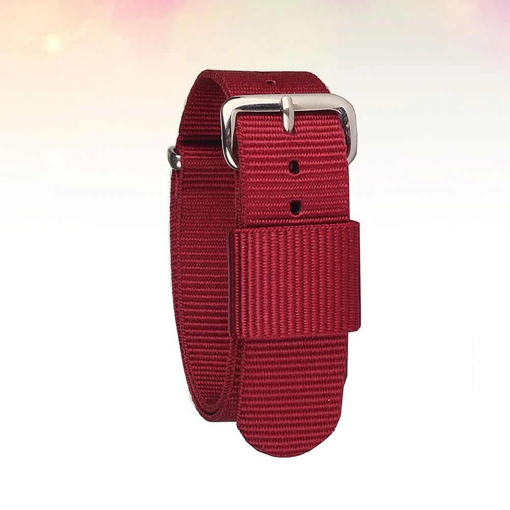 

20Mm Nylon Watch Band Green Silver Buckle Stylish Comfort Fit Replacement Strap for Any Occasion Fashion Braided Watchband