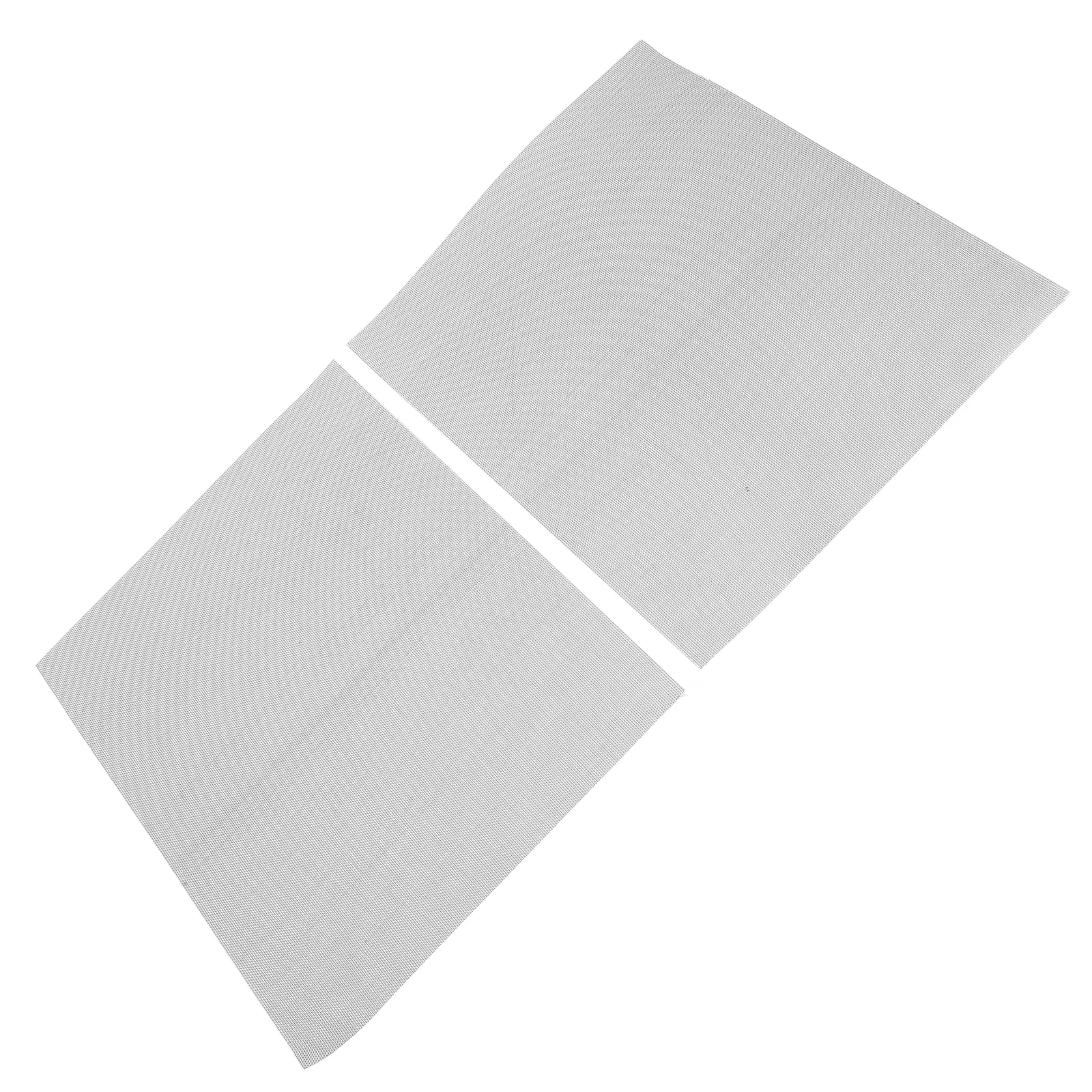 

2pcs Car Bumper Repair Mesh Stainless Steel Reinforcement For Cracks Holes Diy Kit Durable Welding Screen Tool