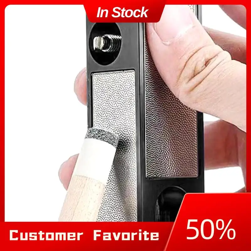 Y28A Multifunction Billiards Cue Tip Shaper Cue Tip Repair Tool Kit Pool Cue Tip Corrector Billiard Accessories