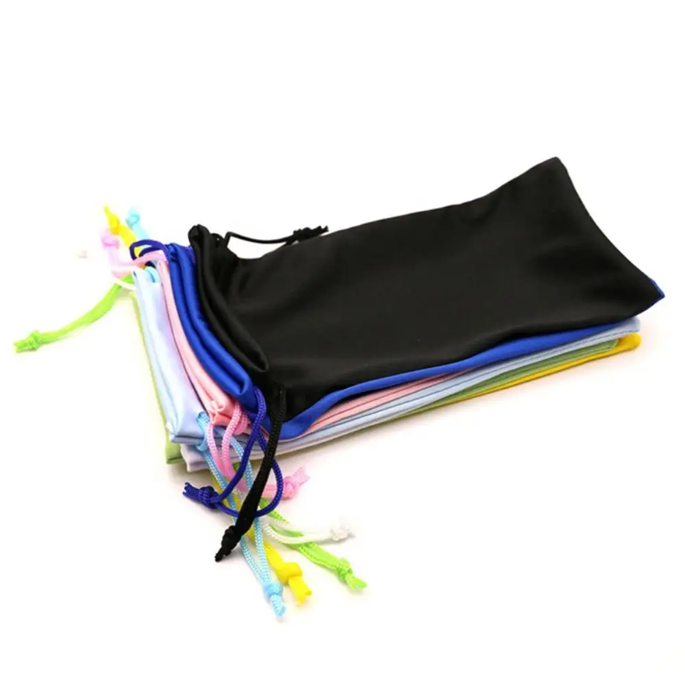 กระเป๋าหูรูดง่ายๆสำหรับผู้หญิงและผู้ชาย, กระเป๋าใส่แว่นกระเป๋าอ่านหนังสือไมโครไฟเบอร์เนื้อนุ่ม