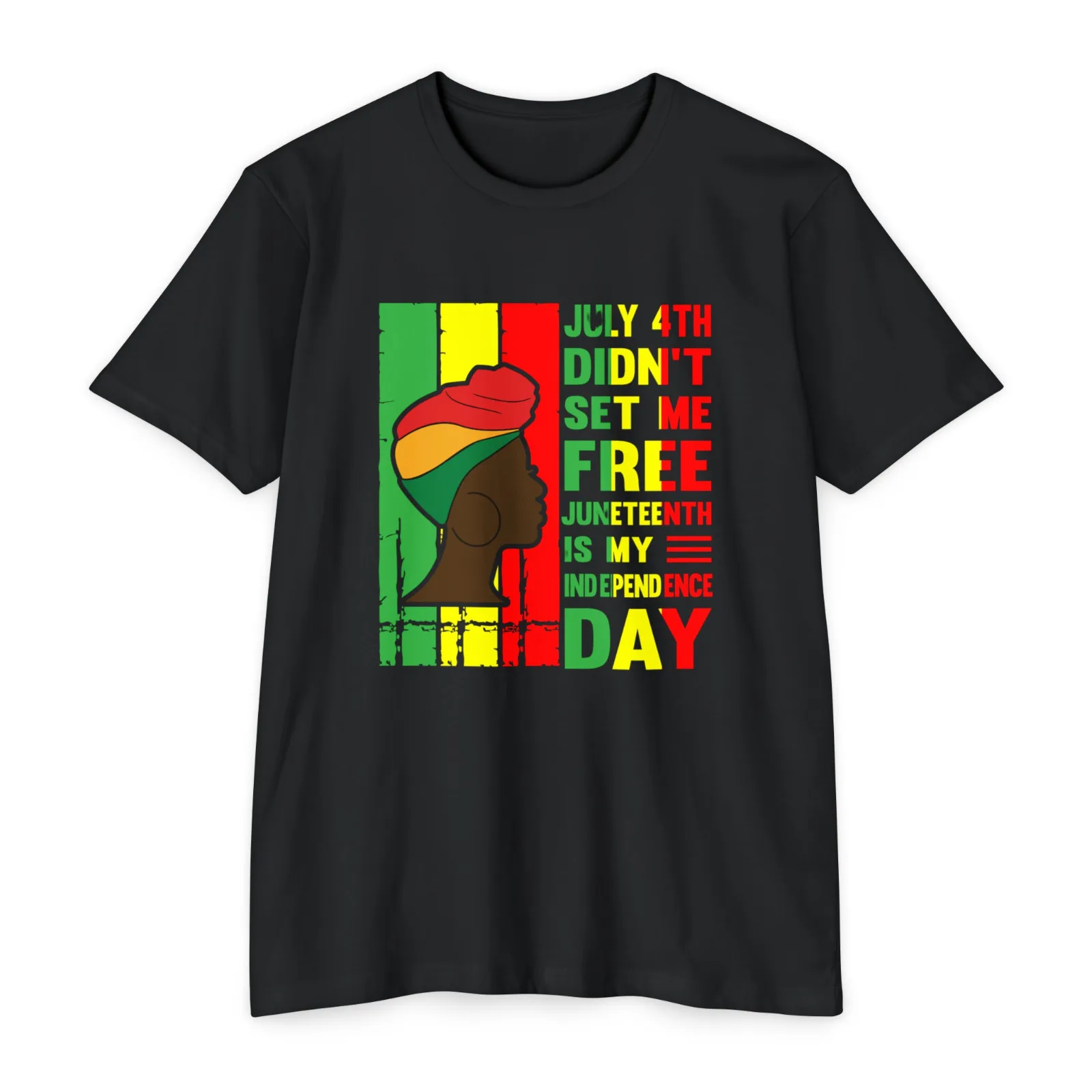 

Juneteenth Is My Independence Day Black Women Freedom Vintage T-Shirt S-5XL