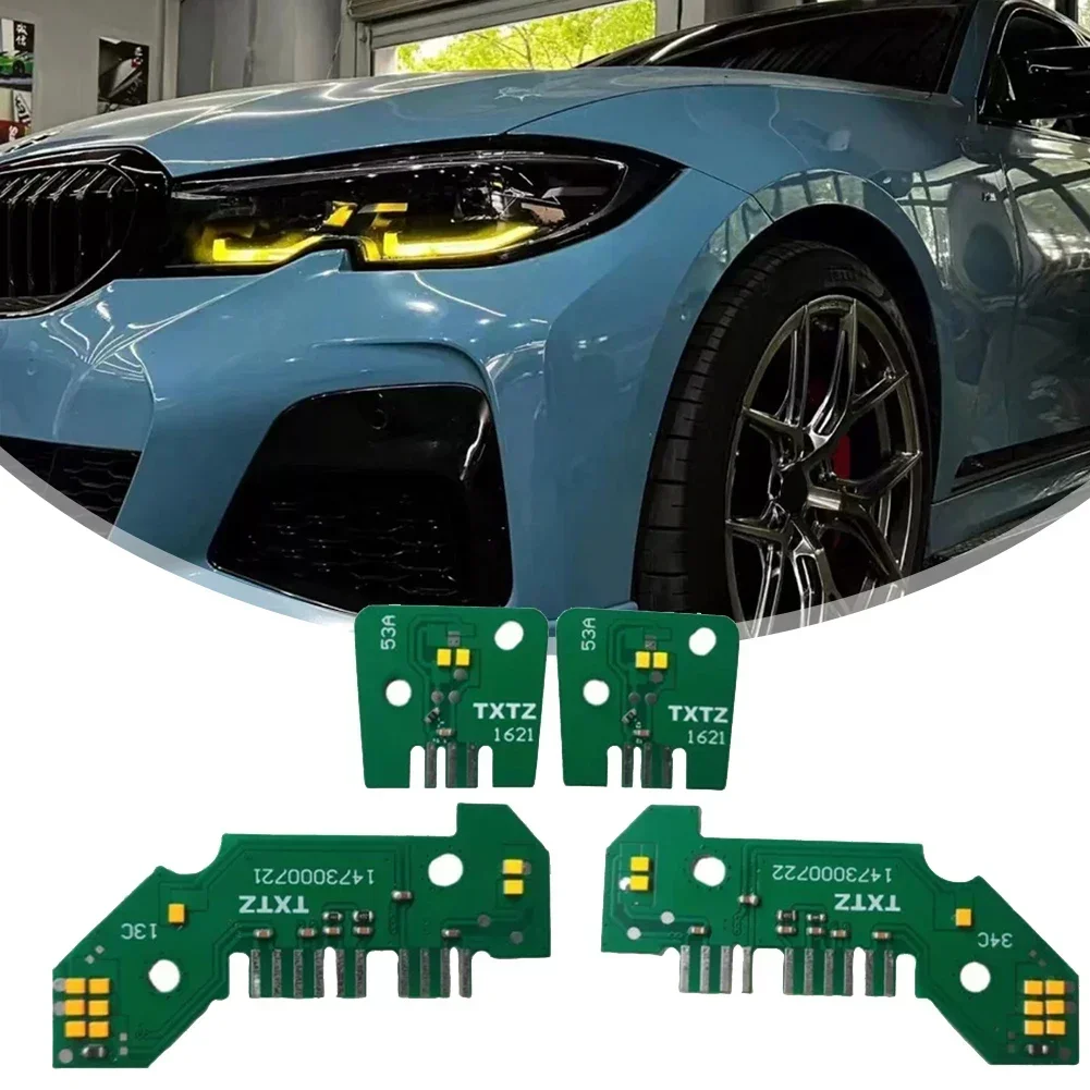 Yellow Eye DRL LED Board For DRL LED Boards For BMW G20 330e 330i M340i 2019-2021 Headlight For DRL Control Module