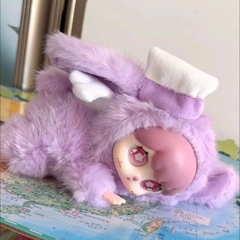 ألعاب من القطيفة لطيف وممتع عرضة النوم الموقف طويل الأذن أرنب الأوروبي المنك ألعاب من نسيج مخملي قلادة أجنحة الفينيل الوجه ستار عيون هدية