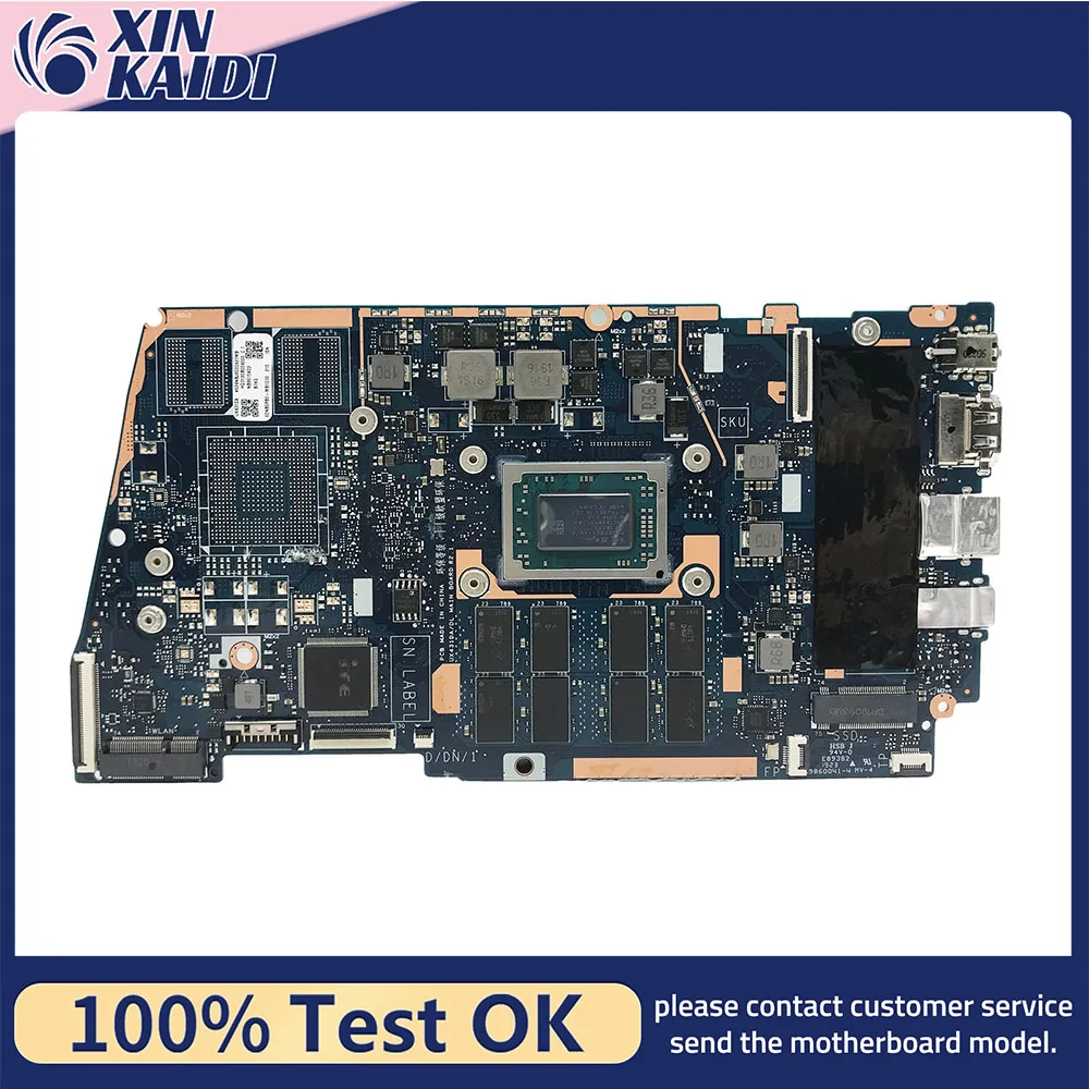 

Notebook Mainboard For ASUS FOR ZenBook UX431DA UX431 UX431D Laptop Motherboard R5-3500 R7-3700 8G 16G RAM 100% Test OK