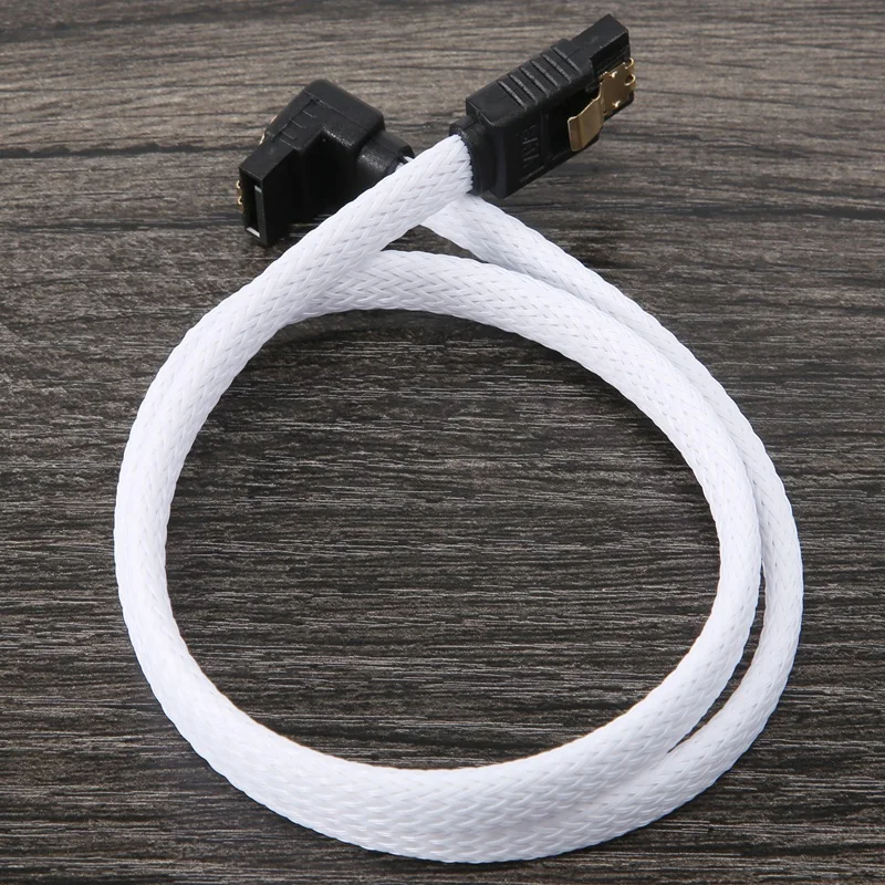 50CM SATA 3.0 Right Angle Data Cable