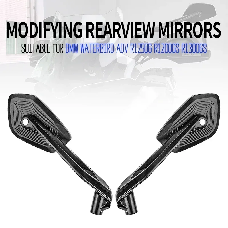 

Motorcycle Side Rearview Mirror For BMW R1300GS 2023-2024 R1200 1250 GS ADV F900R G310GS S1000XR Adjustable Big Rear View Mirror