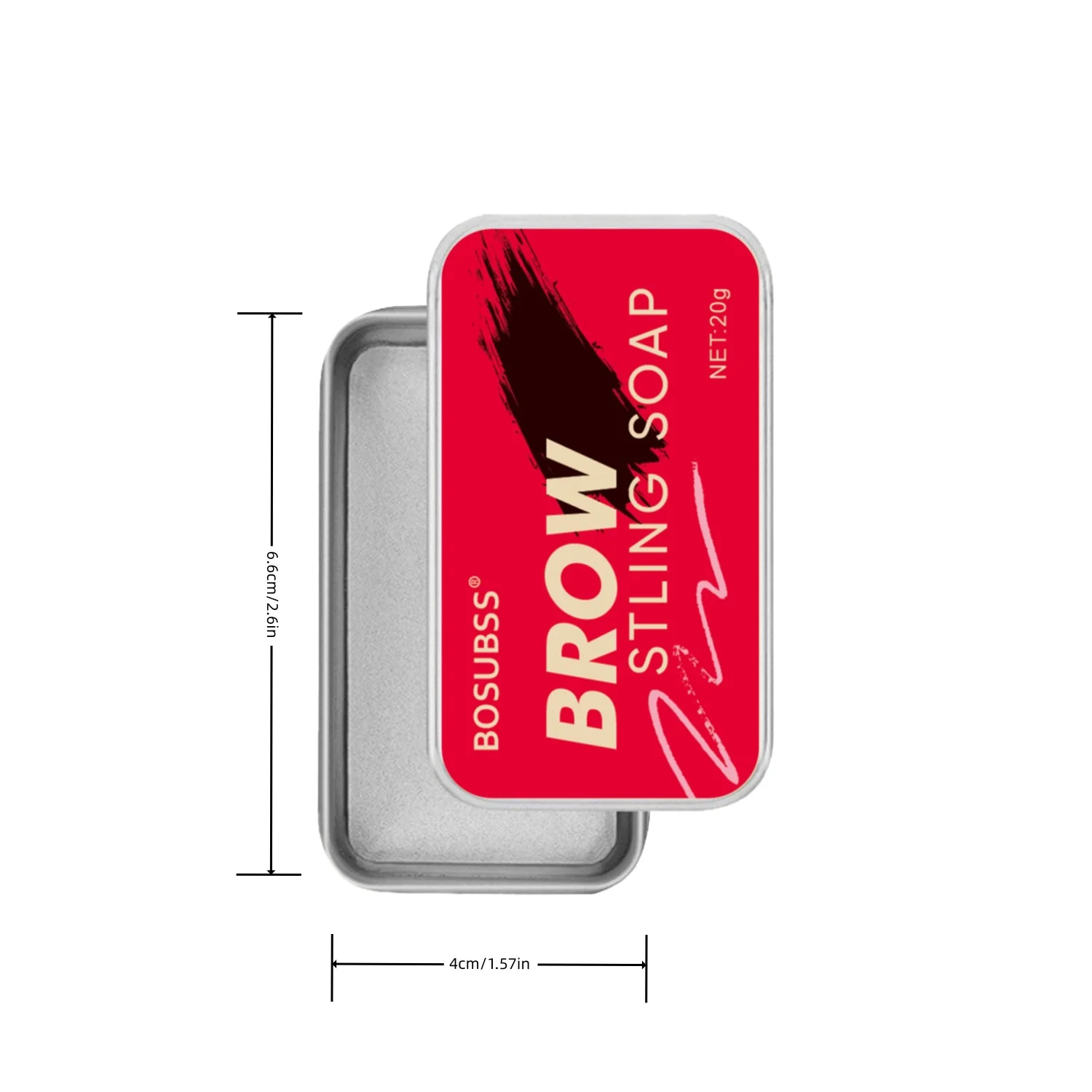 Gel para estilizar cejas, cera para moldear, resistente al agua, transparente, refrescante, duradero, natural, incoloro, regalos