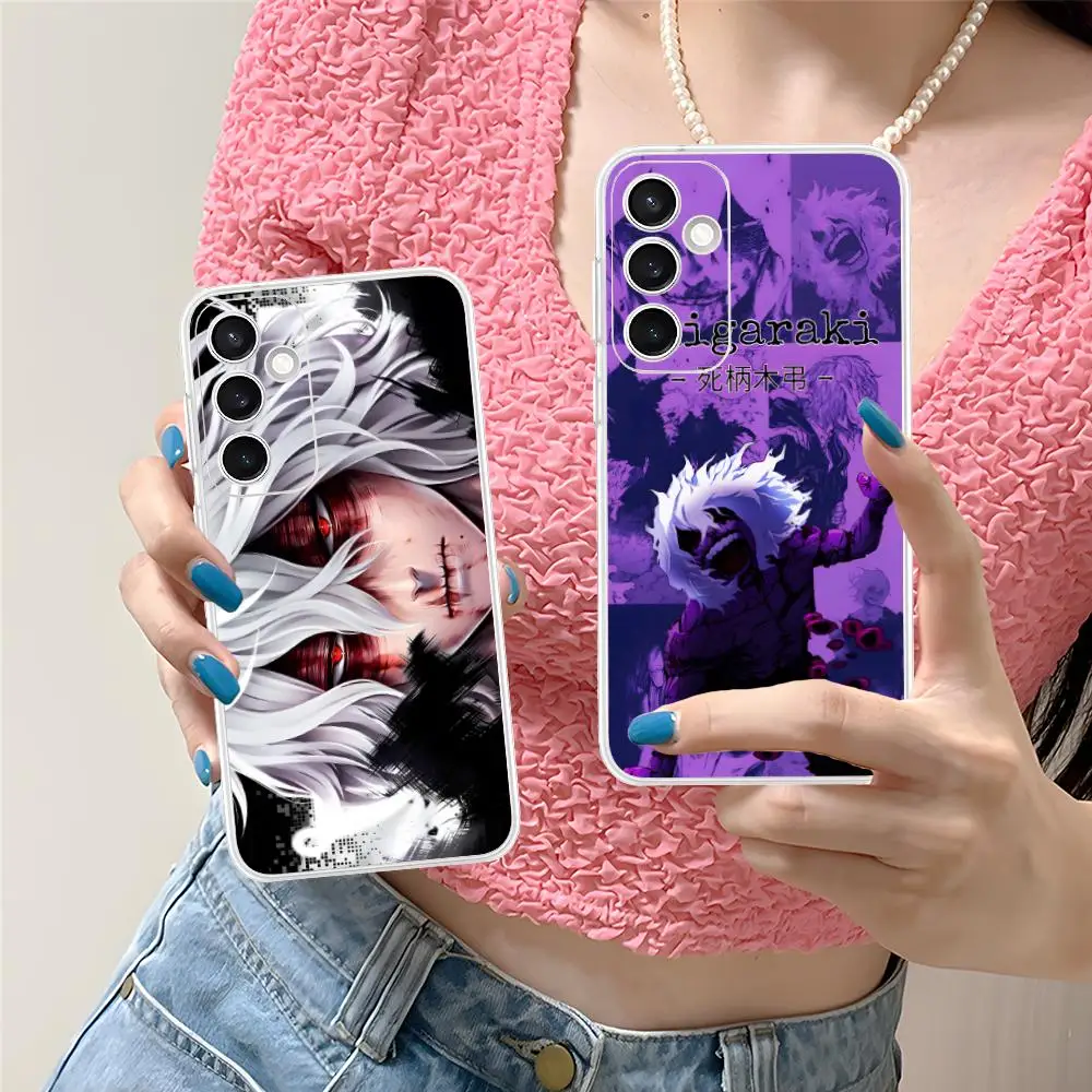 

Hero Academia Tomura Shigaraki Phone Case for Samsung Galaxy S25 S24 S23 S22 S21Plus FE Ultra Clear Colour Protective Luxury