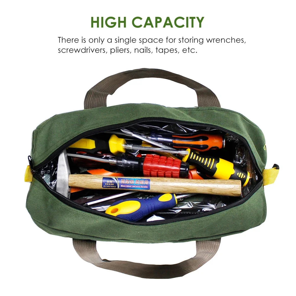 12/14/16/18/20inch Multifunctional Tool Storage Bag Electrician Toolkit Drill Bag Wrench Screwdriver Hardware Tool Organizer Bag