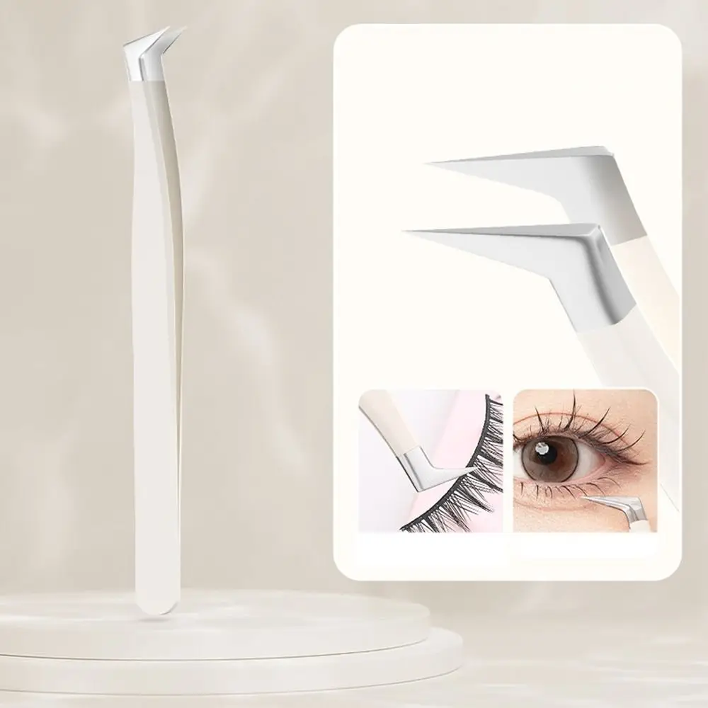 สแตนเลสแหนบขนตา Anti-Static Grafting คลิปผมคิ้ว Professional Eyelash EXTENSION คลิปคีม