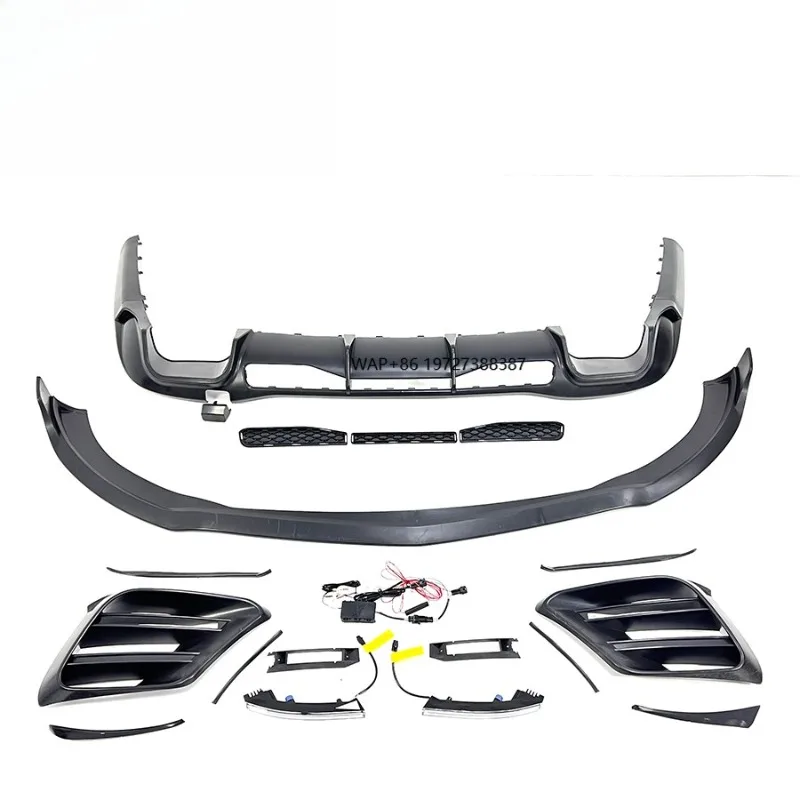 

S Class W223 Ko-style Body Kit Parts Car Rear Front Lip and Diffuser Spoiler Wing Accessories air Vent Upgrade