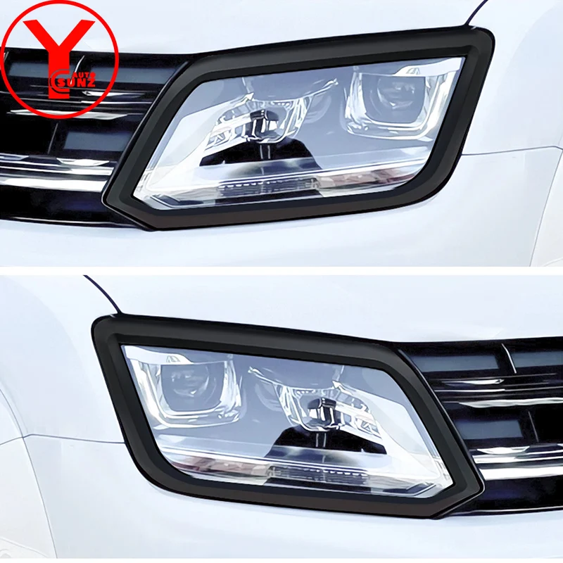 

Head Light Trim Cover For VW Amarok 2009 2010 2011 2012 2013 2014 2015 2016 2017 2018 2020-2022 Double Cabin Car Accessories