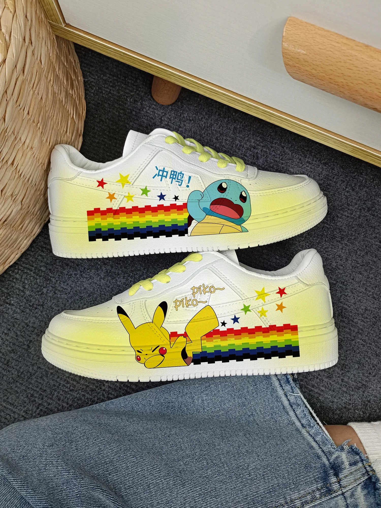 Nuovo cartone animato originale pokragon princess cute Casual shoes antiscivolo soft bottom scarpe sportive regalo fidanzata