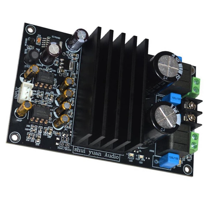 2X TPA3255 Amplifier Board Quick Response High Power Plug Play Metal Practical Audio Amplifier Module For Speaker