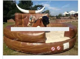 Commercial  adults mechanical  games rodeo bull riding machine controls inflatable mechanical bull ride for sale