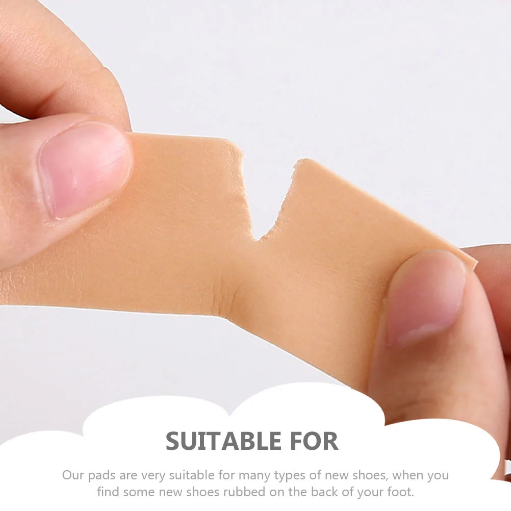

2pcs Heel Protectors Anti-Wear Patches Free Cutting Adhesive Pads For High Heels Shoe Liners Foot Care Stickers Heel Cushion For