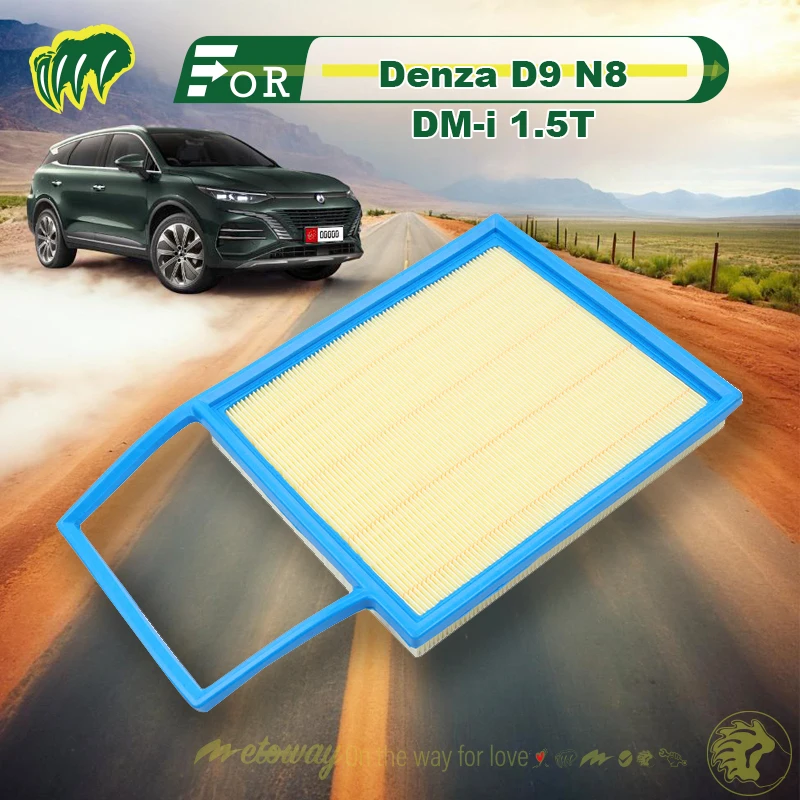 For Denza D9 DM-i 1.5T N8 1.5T Car Cabin Air Filter Auto Climate Control Gases Replace Accessories Replacement Filter