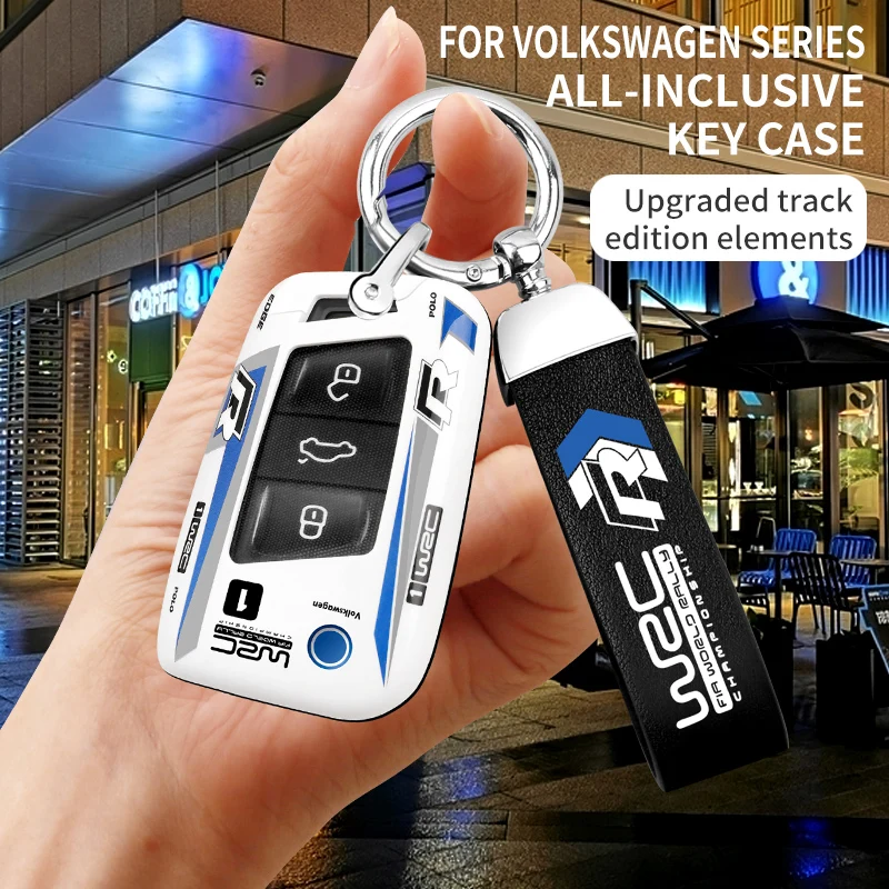 New Fashion ABS+TPU Car key Case Bag For For Volkswagen VW Passat  Magotan B8 GTE Arteon Tharu Viloran CC 2020 2021 2023