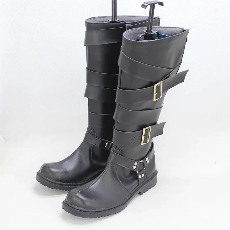 

2025 11 Tony Redgrave Dante Cosplay Prop Halloween Carnival Boots PU Shoes Custom Made