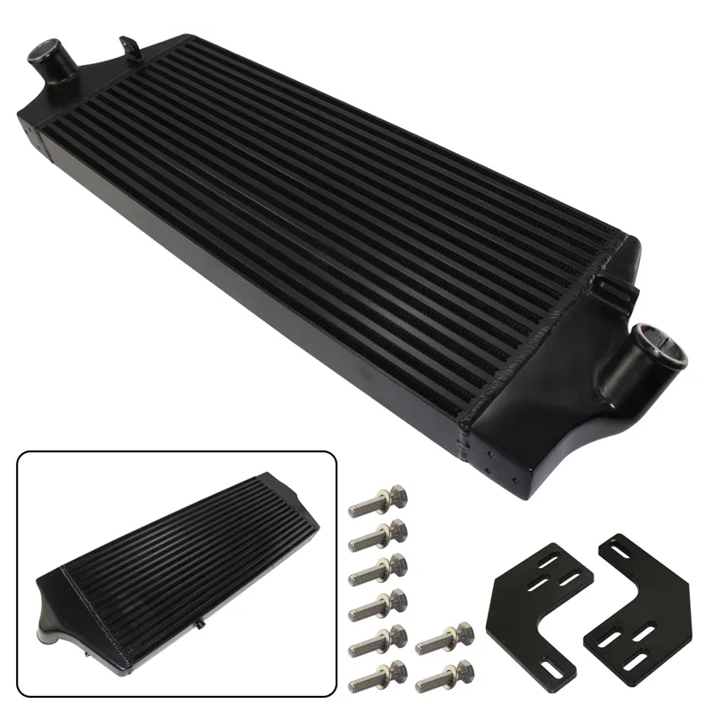 

Intercooler Front Mount For 2005-2012 Ford Focus ST225 MK2 Gen3 Aluminum Black/Silver
