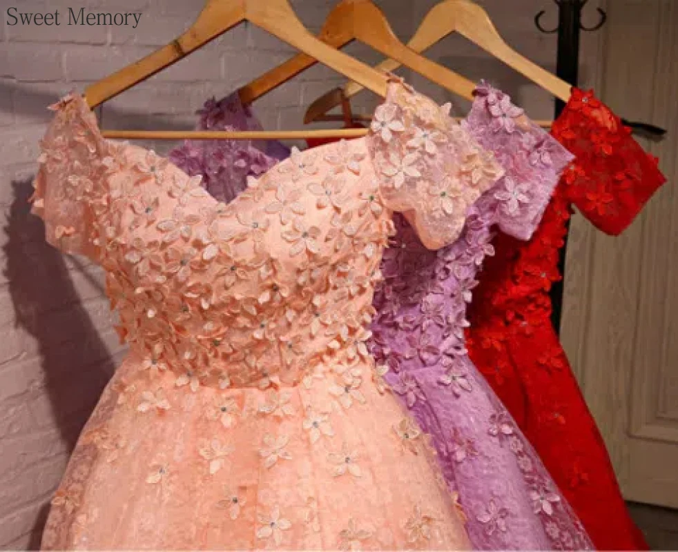 

Reject Return J152 Red Pink Purple Lilac Short Evening Dresses Sexy Knee-Length Stage Gown Bride Guest Wedding Party Ball Dress