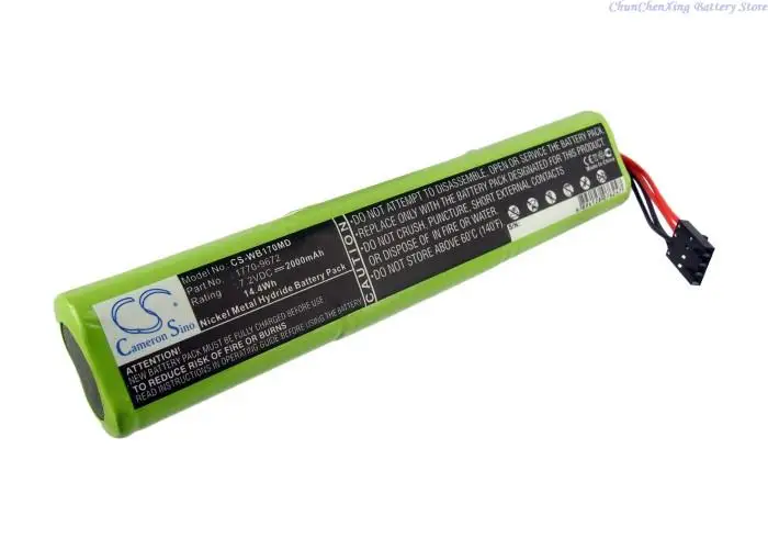 2000mAh Battery for Grason Stadler GSI 70, GSI70,GSI-70, For Welch-Allyn Audiopath GSI 70, GSI 70, Audio Path