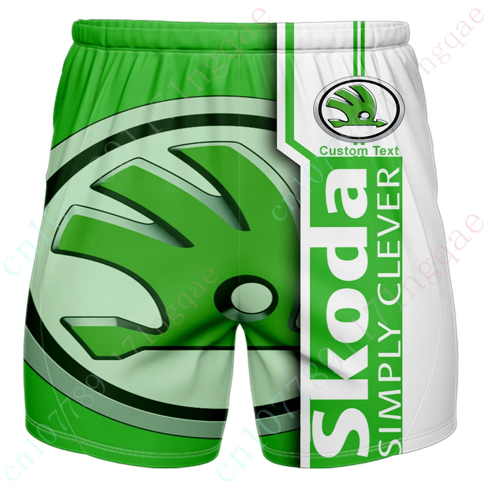 Skoda Shorts für Herren bekleidung Big Size Shorts Sommer Luxus Herren Shorts Casual Running Pants Hip Hop Herren Damen Shorts