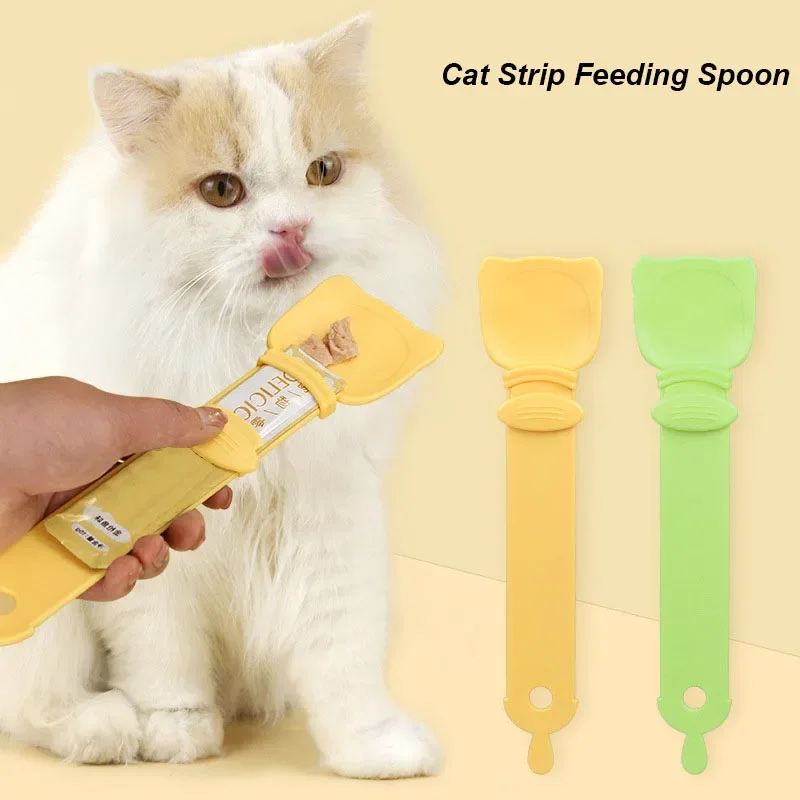 Scientific Design of Cat Food Bar Extruder for Hanging Cat Food Spoons Food Grade Safety Materials Easy To Clean Pet Products