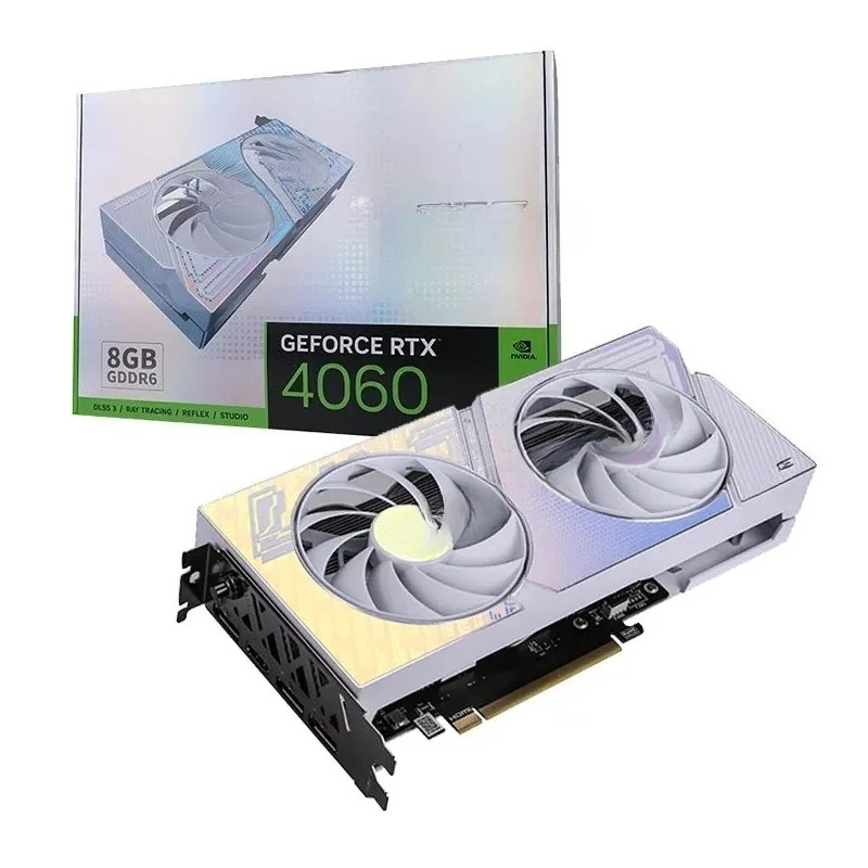 

RTX4060 UltraW DUO OC 8G Dual Fan Gaming Independent Graphics Card