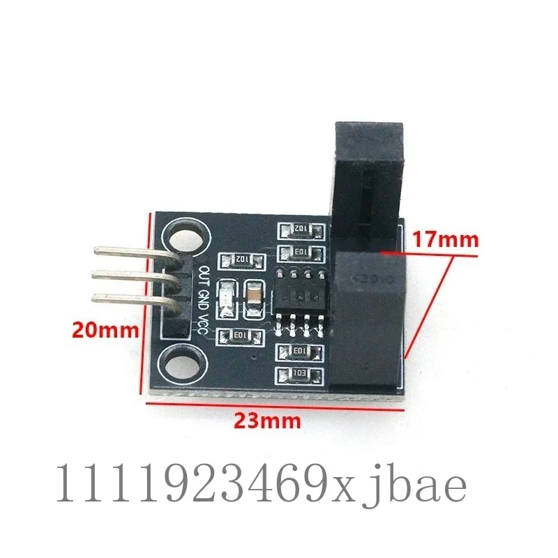Slot Type Optocoupler Module, Infrared Photoelectric Sensor, Speed Measurement & Pulse Counting Development Board