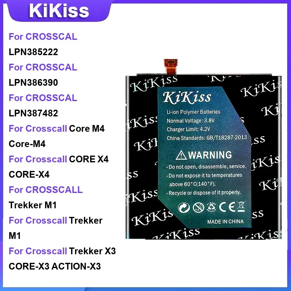 

Аккумулятор для Corsair VOID Pro LPN385222 LPN386390 LPN387482 Core-M4 CORE-X4 Trekker M1 CORE-X3