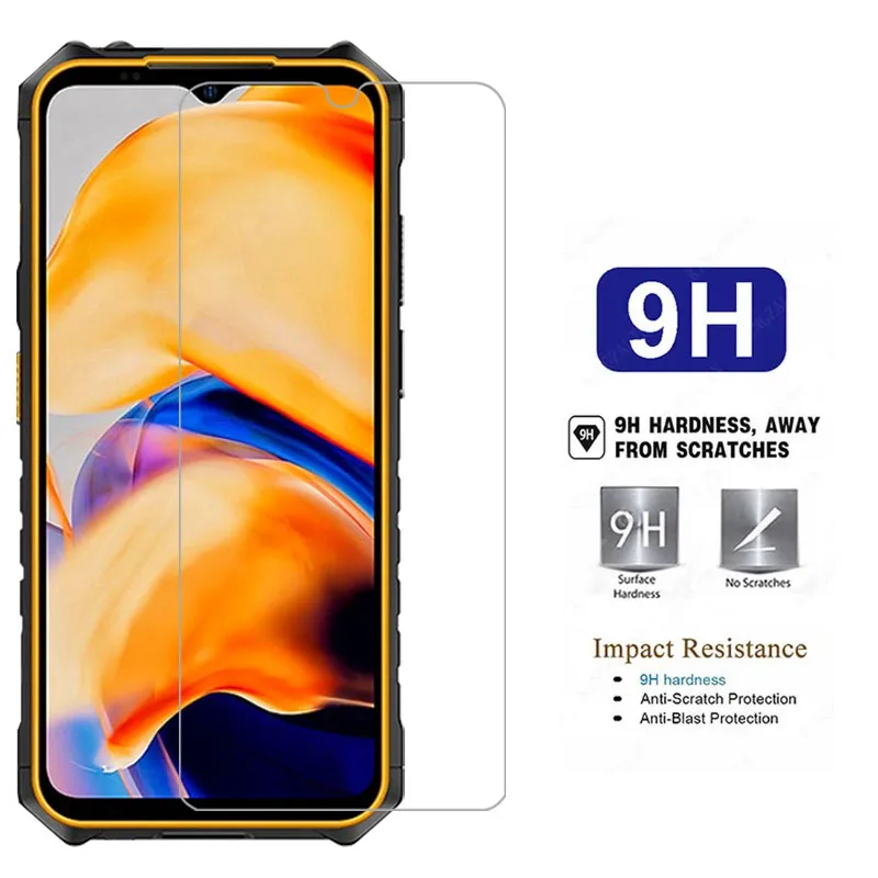 ochraniacz ekranu do pancerza ulefone x13 ochronne szkło hartowane na pancerzu x 13 13x folia do telefonu szkło 9h — zdjęcie 6
