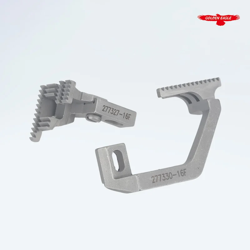 277327-16 + 277330-16 Feed Dog Set For Pegasus EX-3215-03, EXT3215-03 Industial Overlock Sewing Machine Parts (Gauge Size 3x4)