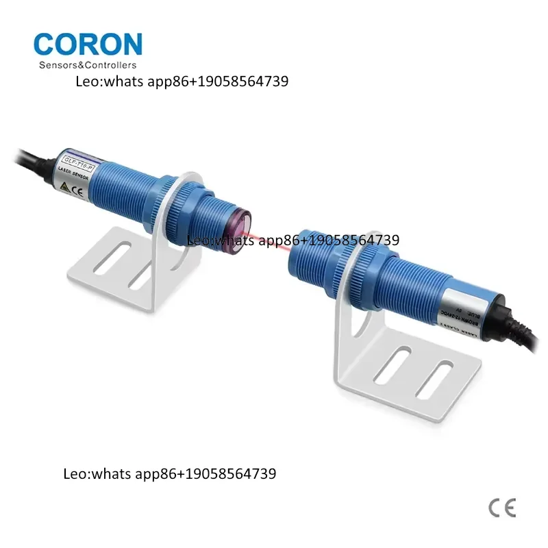 GLF-T11 High-Precision M12 Sensing Range 10m Through-Beam NPN Plastic Thread Cylindrical Sensor Detecting Small